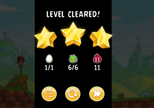 Angry Birds Reds Mighty level