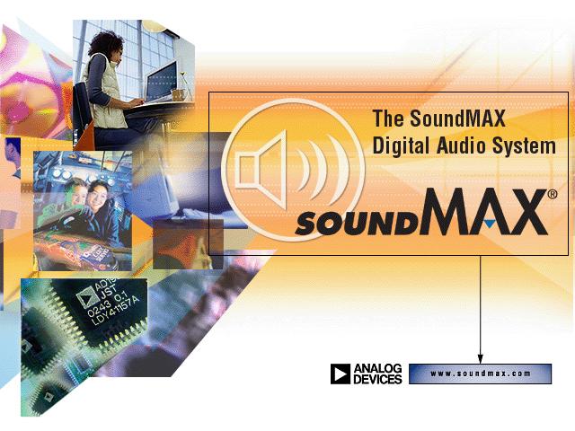 SoundMAX driver โปรแกรมไดร์เวอร์ SoundMAX