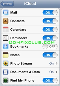 Backup iPhone by iTunes iCloud1