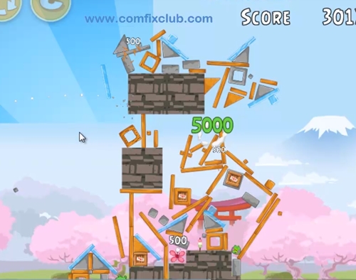 Angry Birds Sakura Ninja