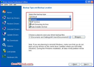 วิธีสํารองไดร์เวอร์ Backup Driver ด้วย Driver Genius Professional