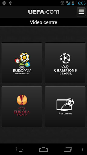 Official UEFA EURO 2012 app