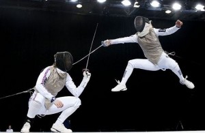 London 2012 fencing