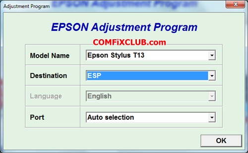 EPSON Adjustment Program