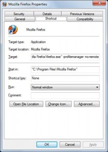 Firefox Profiles