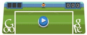 วิธีเล่นเกม London 2012 football บน Google