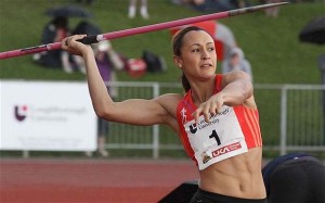 London 2012 javelin Ennis.