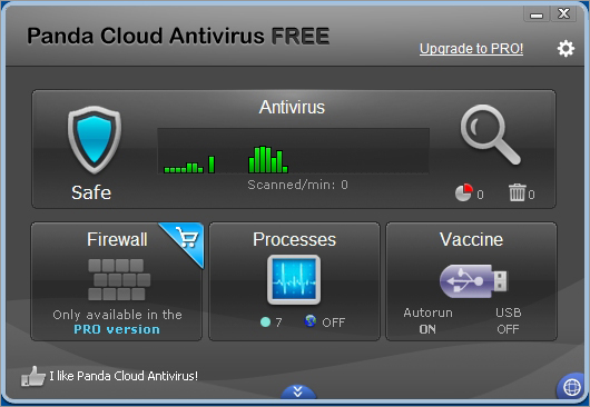 Panda Cloud Antivirus Free โปรแกรมป้องกันไวรัสทดลองใช้ฟรี
