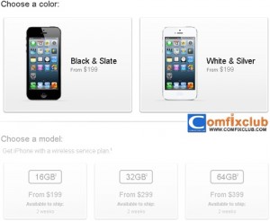 สั่งจอง iPhone 5 ได้แล้วใน 9 ประเทศแรก