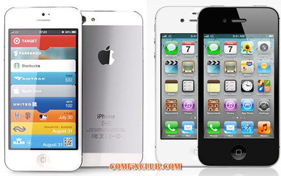 iPhone 5 vs iPhone4s