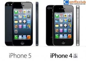 เปรียบเทียบ iphone 5 กับ iphone 4s