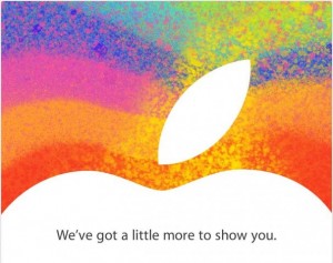 Apple ส่งบัตรเชิญงานเปิดตัว iPad Mini วันที่ 23 ตุลาคมนี้