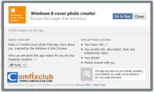 เปลี่ยนภาพหน้าปกเฟสบุ๊คเป็น Start Screen แบบ Windows 8 เก๋ๆ