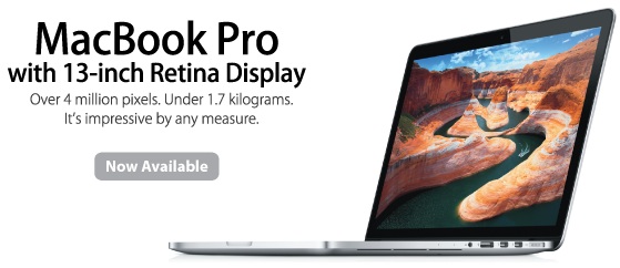 MacBook Pro 13-inc with Retina Display Thai