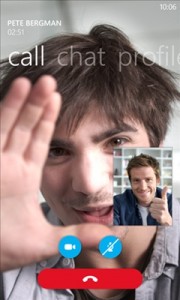 Skype for Windows Phone 8