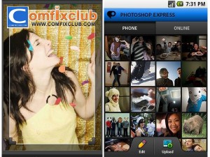 Photoshop บนมือถือ iPhone Android ด้วย Adobe Photoshop Express ดาวน์โหลดฟรีบน Play Store