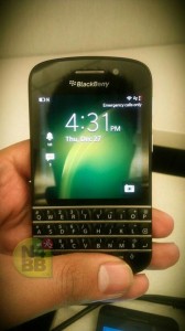 ภาพหลุด BlackBerry X10 (N-Series) ใช้ BB10