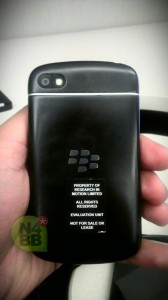ภาพหลุด BlackBerry X10 (N-Series) ใช้ BB10