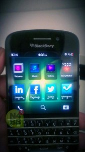 ภาพหลุด BlackBerry X10 (N-Series) ใช้ BB10