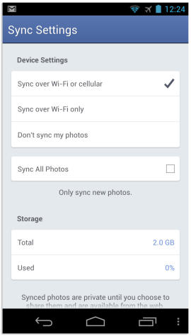 Photo Sync คืออะไรใน Facebook วิธีตั้งค่า Photo Sync