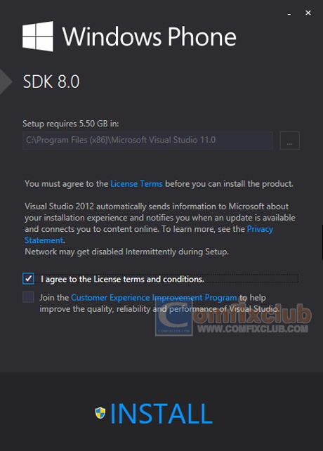 Windows Phone 8 Emulator ด้วย Windows Phone 8 SDK