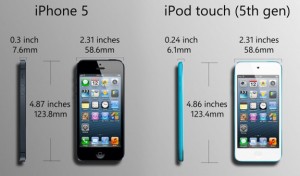 iPod touch 5 หรือ iPhone 5 เลือกอันไหนดี