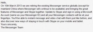 MSN Messenger ปิดบริการถาวร
