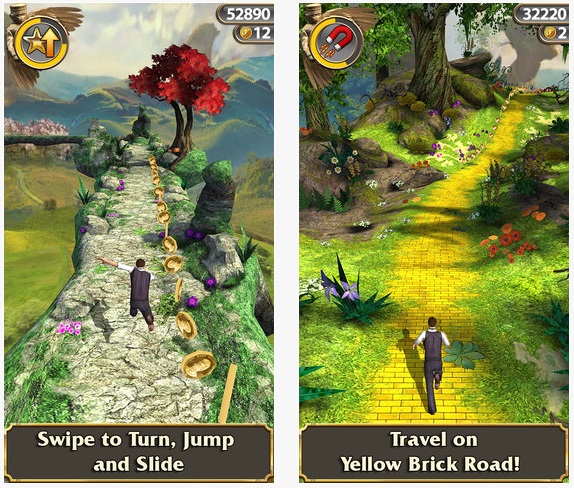 Temple Run Oz ดาวน์โหลดได้แล้วราคา $0.99