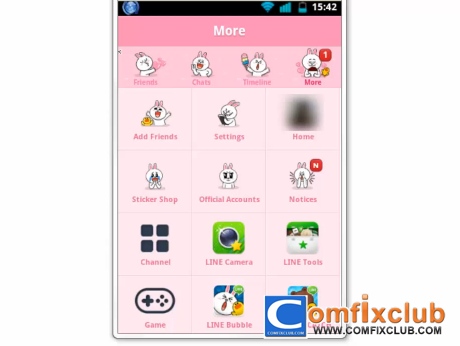 วิธีเปลี่ยน Theme LINE Android เวอร์ชั่น 3.7.0