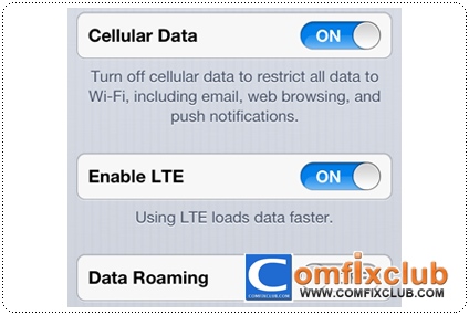 iPhone 5 อัพเดท Carrier รองรับ 4G LTE แล้ว