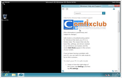 Windows 8 Safe Mode