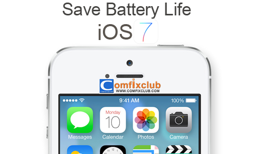 วิธีประหยัดแบต iOS 7 